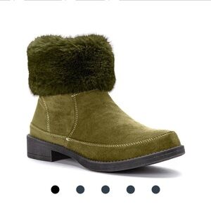 Faux Fur Winter Bootie - size 10M